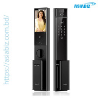 SmartX Tuya SX-I2Pro 3D Face & Palm Vein Recognition Smart Door Lock – Dual Camera